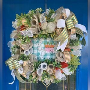 Carrot Patch Holiday Wreath